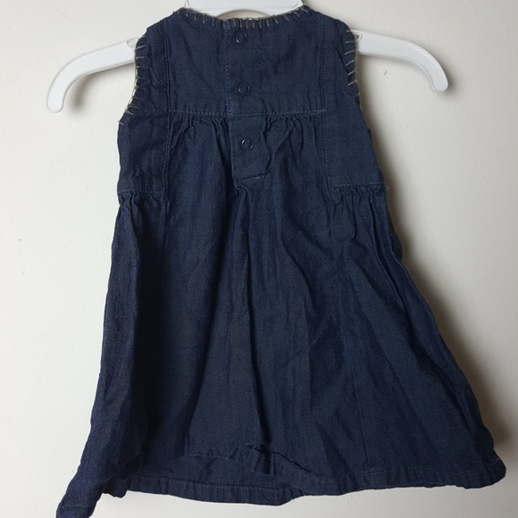 🎈SALE 🎈3 FOR $15 -Carter's 6 Months Jean Dress - Picture 4 of 5